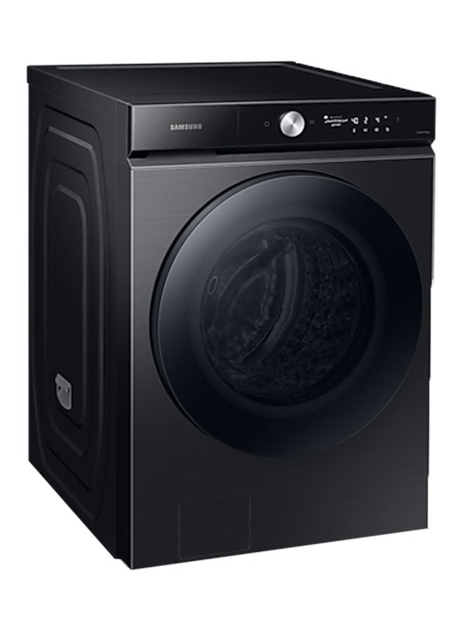 Samsung - Front Load Washer Dryer Combo With EcoBubble, AI Wash And Bespoke Design 18.5 kg WD18B6400KV/GU-R Black - Image 1