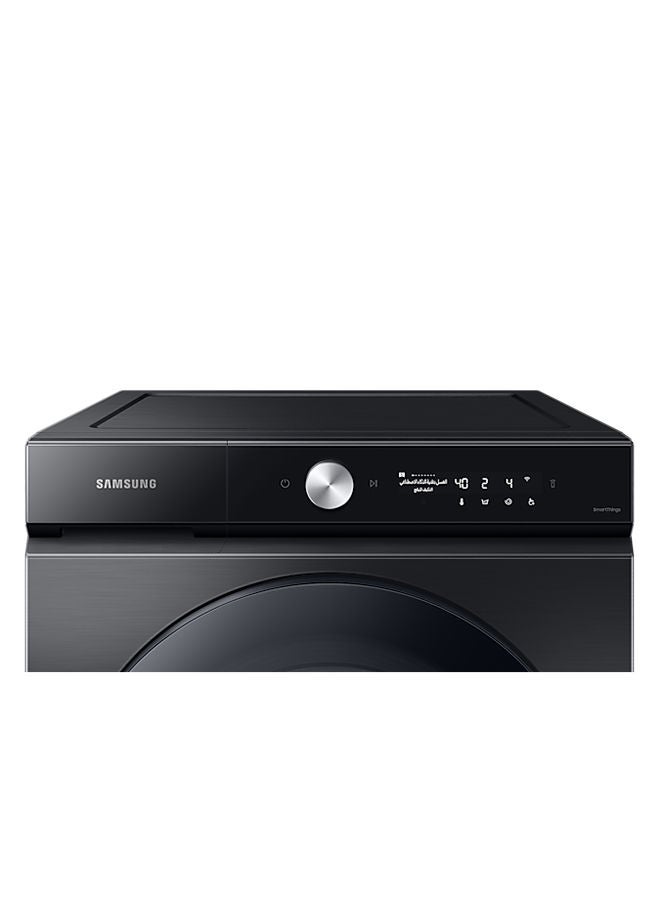 Samsung - Front Load Washer Dryer Combo With EcoBubble, AI Wash And Bespoke Design 18.5 kg WD18B6400KV/GU-R Black - Image 1