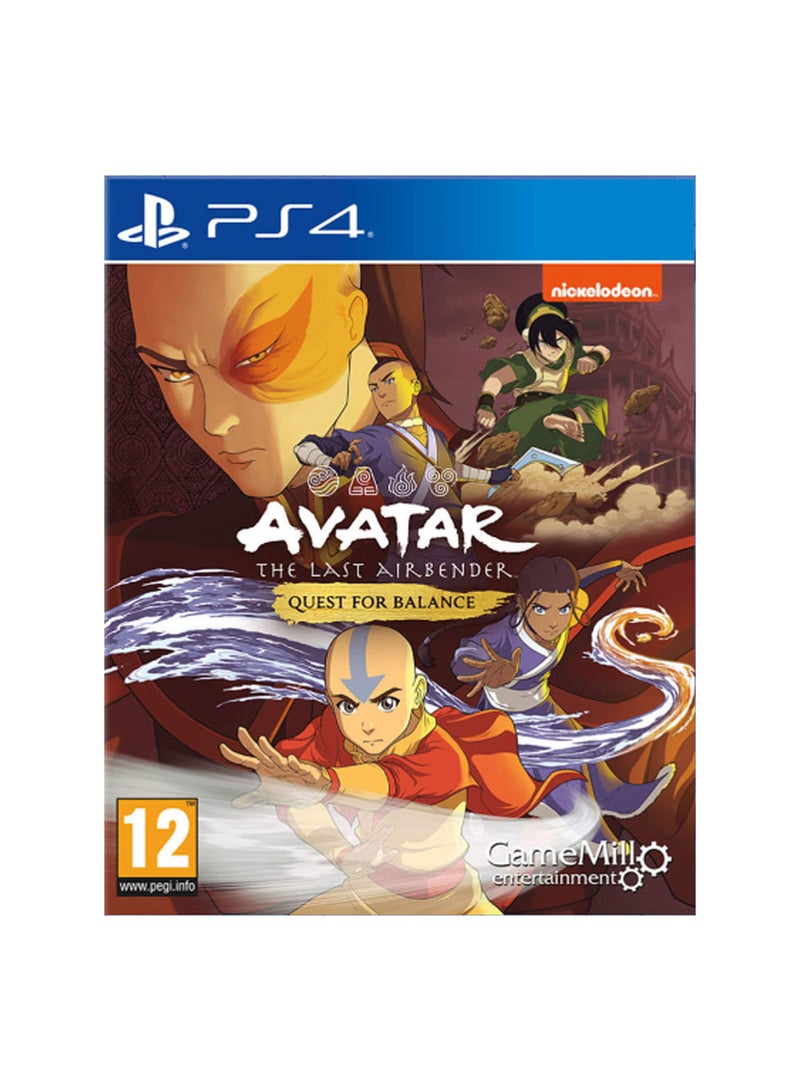 Avatar The Last Airbender Quest for Balance PEGI PS4 - PlayStation 4 (PS4)
