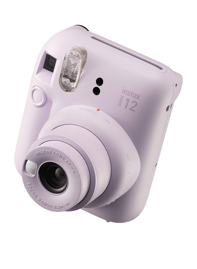 فوجي فيلم - صندوق هدايا كاميرا INSTAX Mini 12 للأفلام الفورية، أرجواني أرجواني - Image 1
