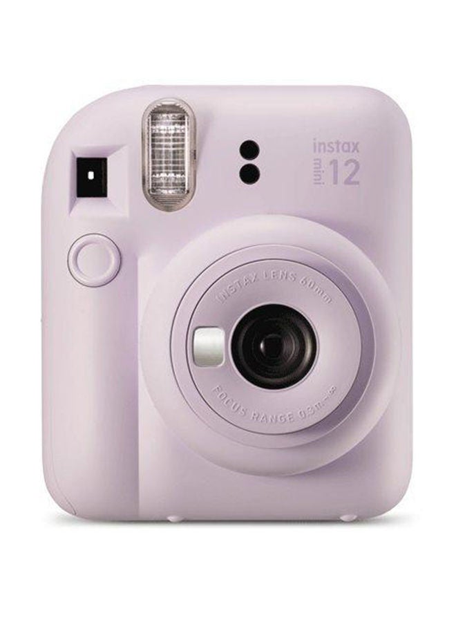 فوجي فيلم - صندوق هدايا كاميرا INSTAX Mini 12 للأفلام الفورية، أرجواني أرجواني - Image 1