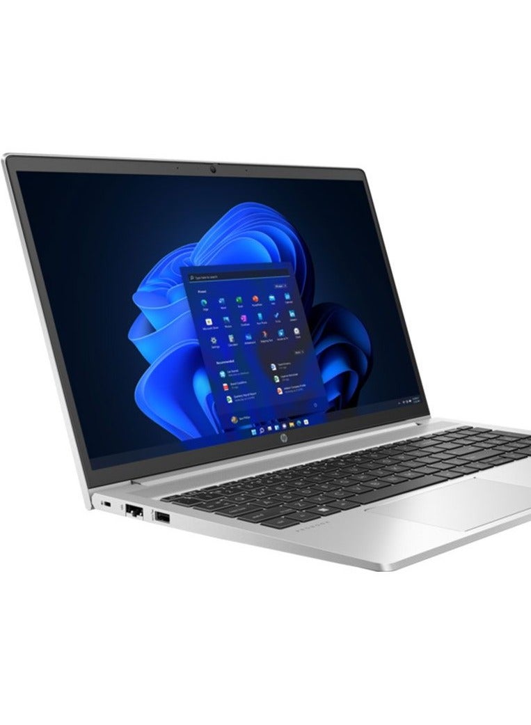 HP - HP ProBook 450 G9 - Intel® Core™ i7-1255U - 8GB - 512GB SSD - NVIDIA GeForce MX570 - 15.6" HD - English/Arabic Silver Aluminum - Image 1
