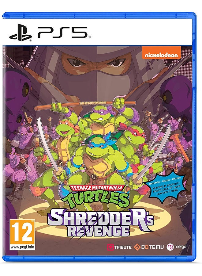ميرج جيمز Merge Games Teenage Mutant Ninja Turtles: Shredder&#39;s Revenge - Action &amp; Shooter - بلاي ستيشن 5 (PS5)  - Image 1