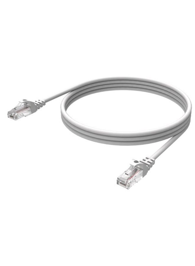 D-Link - Patch Cord CAT6 UTP 24AWG 3m PVC White - Image 1