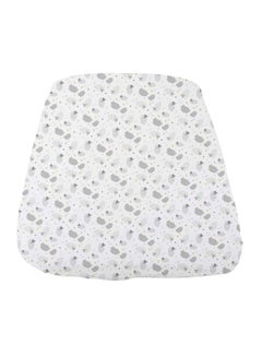Crib Set 2 Fitted Sheets Compatible With Next2Me Forever, Grey Sheep