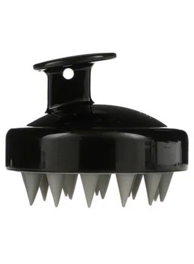 فرشاة تدليك فروة الرأس والشامبو أسود 1 فرشاة