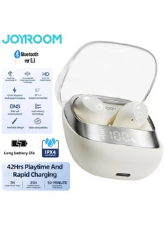 JOYROOM True Wireless In-Ear Earbuds Low Latency Earphone With Charging Case White  - Image 1