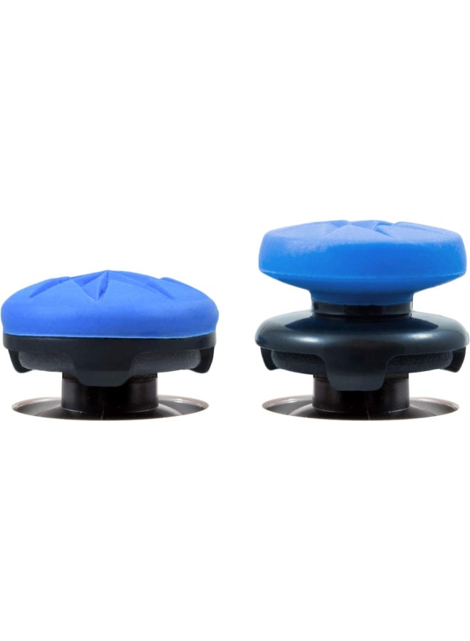 KontrolFreek FPS Freek Edge for PlayStation 4 (PS4) and PlayStation 5 (PS5) | Performance Thumbsticks | 1 High-Rise Convex, 1 Low-Rise Convex | Blue - Image 4