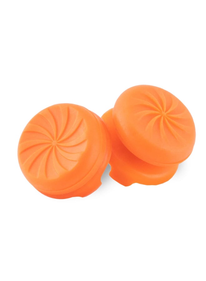 KontrolFreek - KontrolFreek Fps Freek Vortex for PlayStation 4 (PS4) Controller | Performance Thumbsticks | 1 High-Rise Convex, 1 Mid-Rise Concave | Orange - Image 1