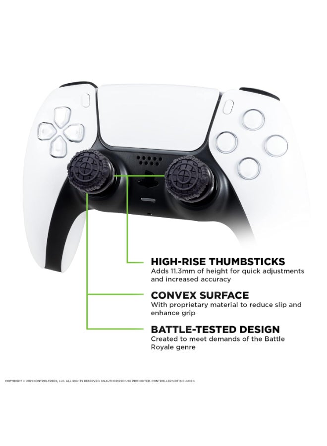 KontrolFreek Fps Freek Battle Royale Nightfall Performance Kit for Playstation 5 Controller (PS5) | Includes Performance Thumbsticks and Performance Grips | Black - pnsku/N53433933A/45/_/1727183573/7a582960-4692-4225-b7d9-c512fbba3f9d