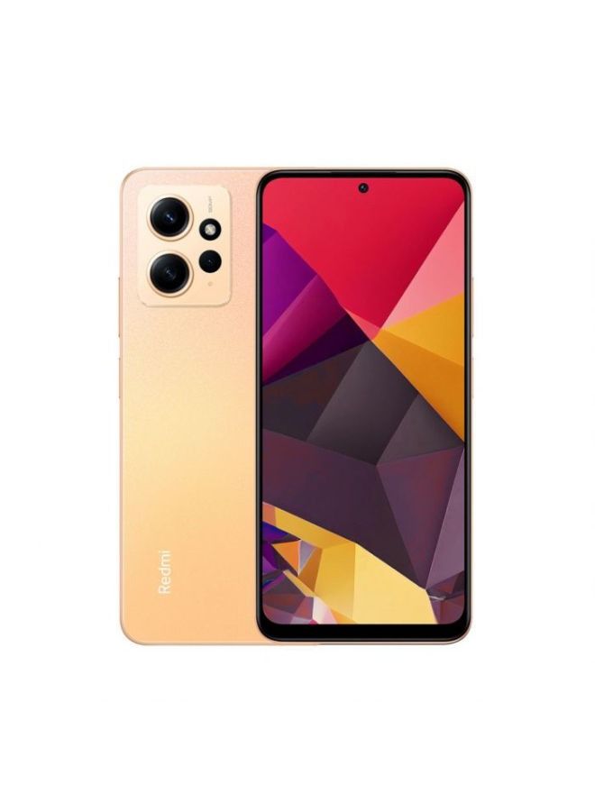 Xiaomi - Redmi Note 12 Dual SIM Sunrise Gold 6GB RAM 128GB 4G - International Version - Image 1