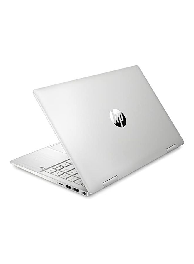 HP - Pavilion x360 (Upgraded Version) Laptop With 14-Inch FHD Display, Core i5-1235U Processor/8GB RAM/256GB SSD/Intel XE Graphics/Windows 11 Home/ English Natural Silver - Image 1