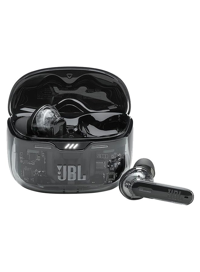 JBL Tune Beam True Wireless Noise Cancelling Earbuds, Pure Bass Sound, Bluetooth 5.3, Smart Ambient, 4-Mics Technology, VoiceAware, 48H Battery, Water And Dust Resistant Black 