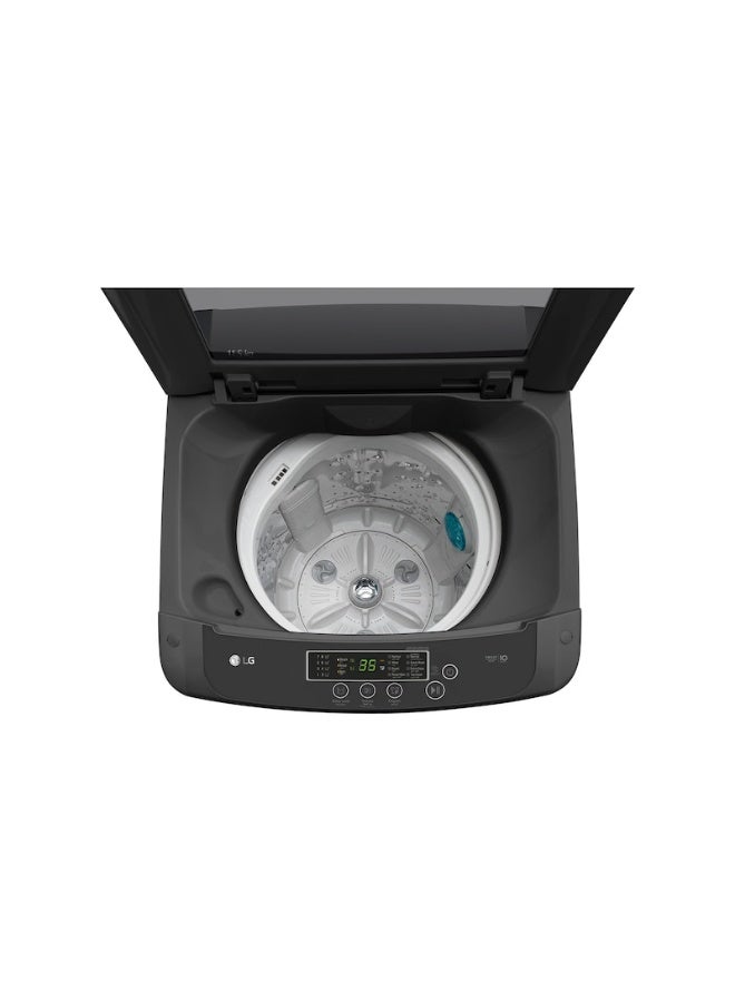 LG Top Load Automatic Washing Machine 11.5kg, No Steam, Tub Clean, Smart Motor 11.5 kg WTV11BND Middle Black - Image 3