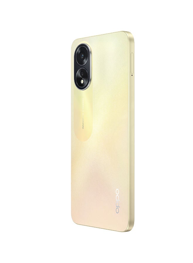 A38 Glowing Gold 4GB RAM 128GB 4G - Middle East Version