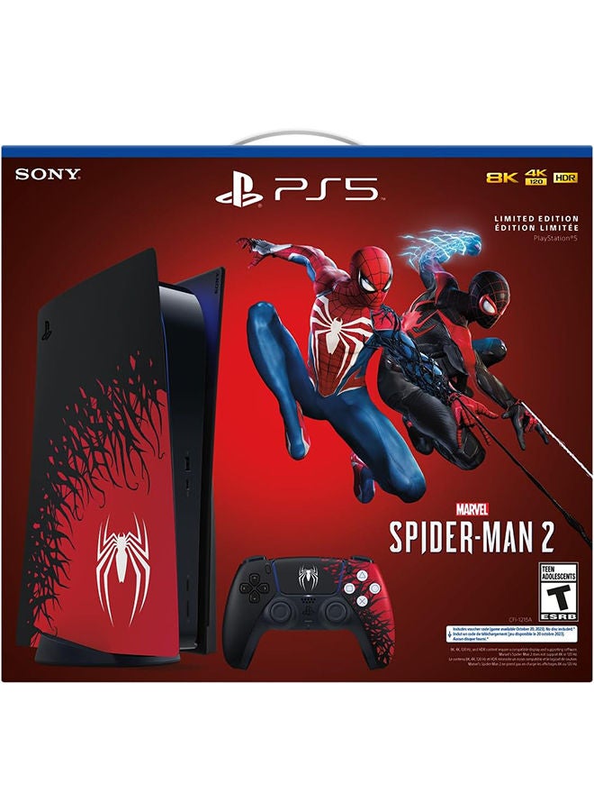سوني - جهاز بلاي ستيشن 5 – لعبة Marvel&#39;s Spider-Man 2 - Image 1
