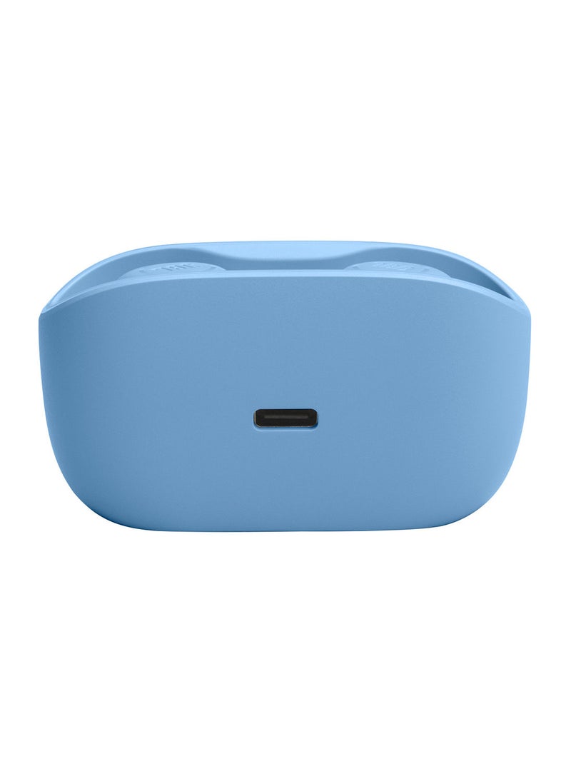 JBL - Wave Buds True Wireless Earbuds Deep Bass Comfortable Fit 32H Battery Smart Ambient Technology Hands Free Call Water And Dust Resistant Mint - Image 1