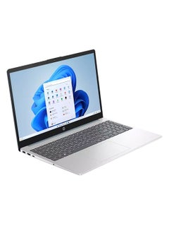 إتش بي كمبيوتر محمول 15-fd0011nx بشاشة مقاس 15.6 بوصة، ومعالج Core i3-1315U/ذاكرة وصول عشوائي سعة 8 جيجابايت/محرك أقراص SSD سعة 256 جيجابايت/بطاقة رسومات Intel UHD/نظام التشغيل Windows 11 Home  - Image 2
