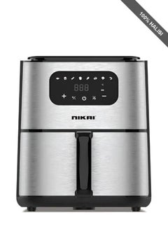 Air Fryer, Touch Panel, Led Display, Xl Size Non-Stick Basket, 1-60-Min Timer, Temp Control, Effortless Cleaning, No-Oil Healthy Frying Grilling Roasting And Baking 4.2 L 1520 W NAF388D3 Black