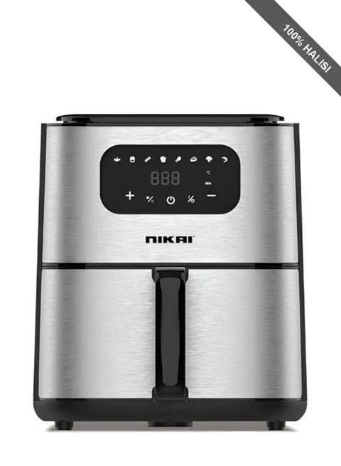Air Fryer, Touch Panel, Led Display, Xl Size Non-Stick Basket, 1-60-Min Timer, Temp Control, Effortless Cleaning, No-Oil Healthy Frying Grilling Roasting And Baking 4.2 L 1520 W NAF388D3 Black