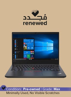 Renewed - ThinkPad E14 Laptop With 14-Inch FHD Display,Intel Core i5-10th Gen Processor/8GB DDR4 RAM/256GB SSD/Windows 10 Pro English Black