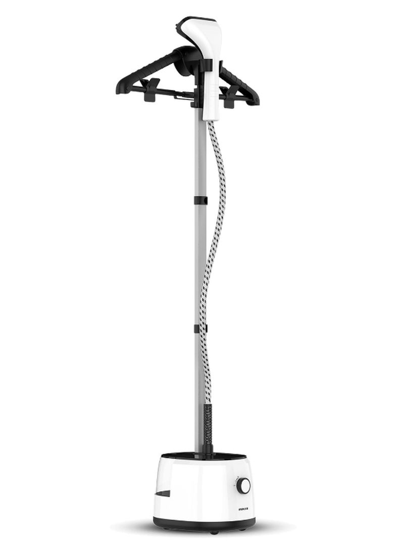 نيكاي جهاز بخار الملابس مع طاولة الكي، حماية من الحرارة، عمود تلسكوبي قابل للتعديل، شماعة بدلة، خزان ماء، 45 ثانية تسخين مسبق، مستويين من الأنظمة، 50 دقيقة بخار - Image 1