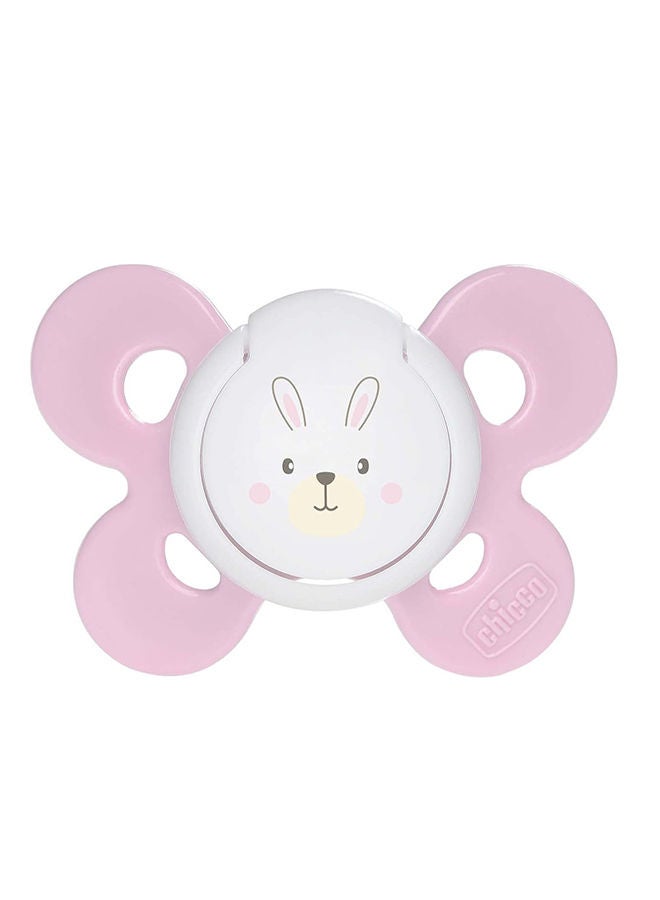 Chicco Soother Ph. Comfort Pink Sil 0-6M 1Pc B  - Image 2