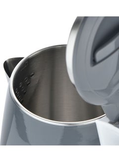 SONASHI 1.8 L Cordless Kettle with Auto Shut OFF Function | Stainless Steel Kettle with 360-Degree Swivel Base and Power On/Off Indicator Light | Instant Water Heater And Tea Maker 1.8 L 1500 W SKT-1811N Grey  - Image 5