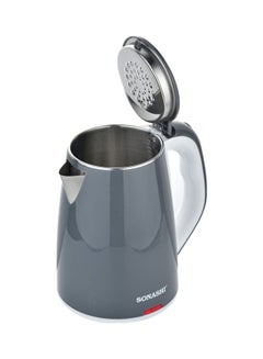 SONASHI 1.8 L Cordless Kettle with Auto Shut OFF Function | Stainless Steel Kettle with 360-Degree Swivel Base and Power On/Off Indicator Light | Instant Water Heater And Tea Maker 1.8 L 1500 W SKT-1811N Grey  - Image 3