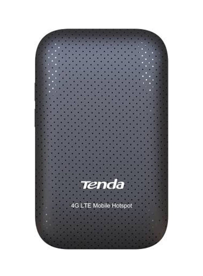Tenda 4G180 3G/4G LTE Advanced 150Mbps Pocket Mobile Wi-Fi Hotspot Device- Black, Single_Band, 150 MB/S Black  - Image 3