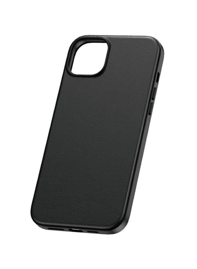 Baseus Fauxther Series Phone Case For iPhone 15 Cluster Black - Image 1