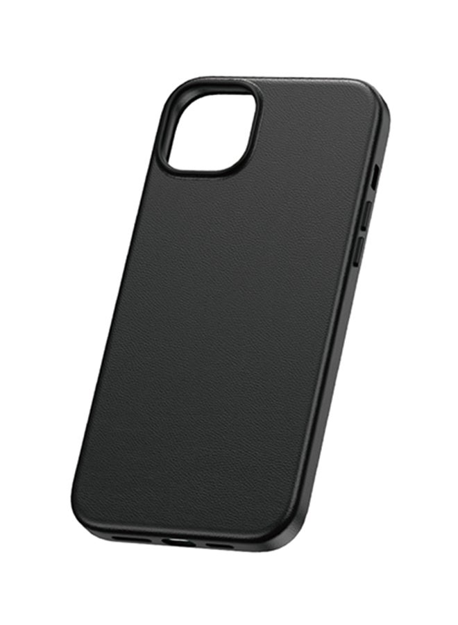 Baseus Fauxther Series Phone Case For iPhone 15 Pro Cluster Black - Image 1