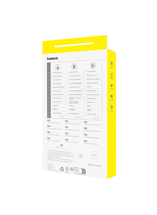 بيسوس "حافظة هاتف Fauxther Series لهاتف iPhone 15 Ultra (Pro Max) من مجموعة Cluster" - Image 4