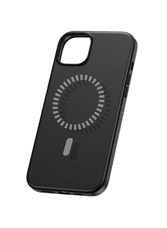 بيسوس "حافظة هاتف مغناطيسية من سلسلة Fauxther لهاتف iPhone 15 Pro" - Image 1