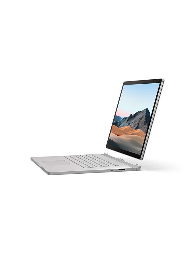 Microsoft - Renewed - Surface Book 3 2-in-1 Laptop With 15-Inch Touch-Screen PixelSense Display,Intel Core i7-10TH Gen/16GB RAM/1TB SSD/6GB GRAPHICS GTX 1660 TI MAX Q English/Arabic Silver English/Arabic Silver - Image 1