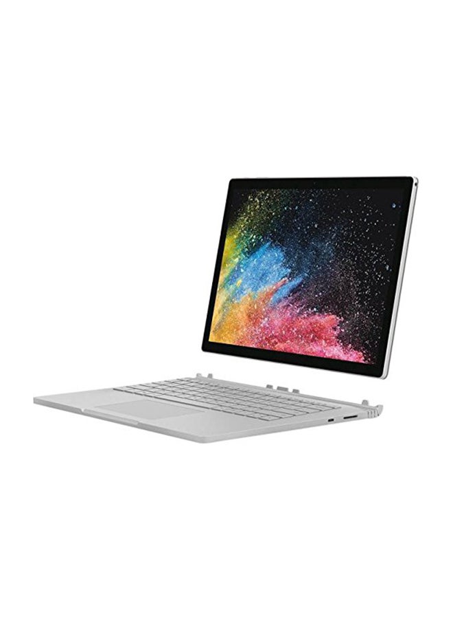 Microsoft - Renewed - Surface Book 2 2-in-1 Laptop With 15-Inch Touch-Screen PixelSense Display,Intel Core i7/16GB RAM/512GB SSD- 6GB GRAPHICS GTX 1060 English/Arabic Silver - Image 1