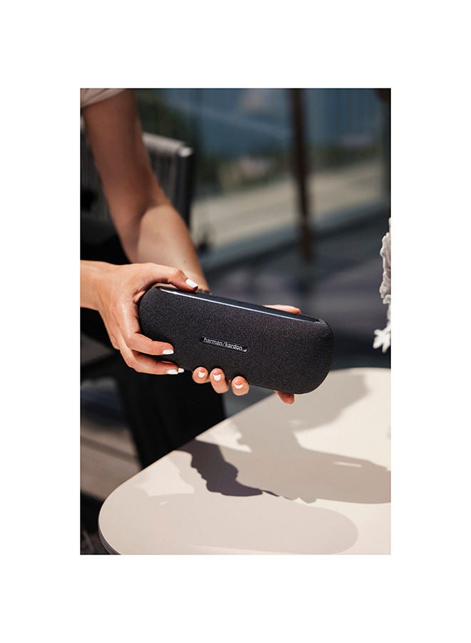 harman kardon - Luna Elegant Portable Bluetooth Speaker With 12 Hours Of Playtime Black - Image 1