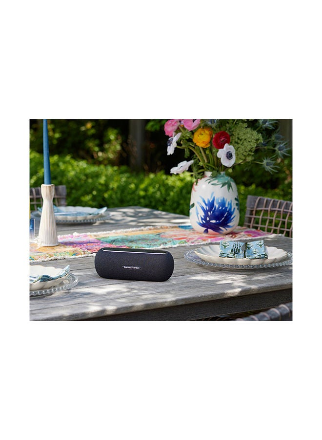 harman kardon - Luna Elegant Portable Bluetooth Speaker With 12 Hours Of Playtime Black - Image 1