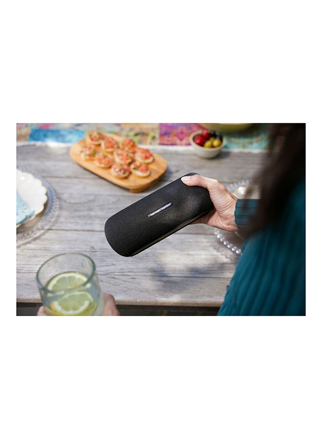 harman kardon - Luna Elegant Portable Bluetooth Speaker With 12 Hours Of Playtime Black - Image 1
