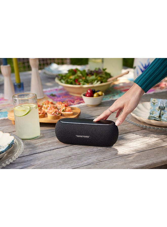 harman kardon - Luna Elegant Portable Bluetooth Speaker With 12 Hours Of Playtime Black - Image 1