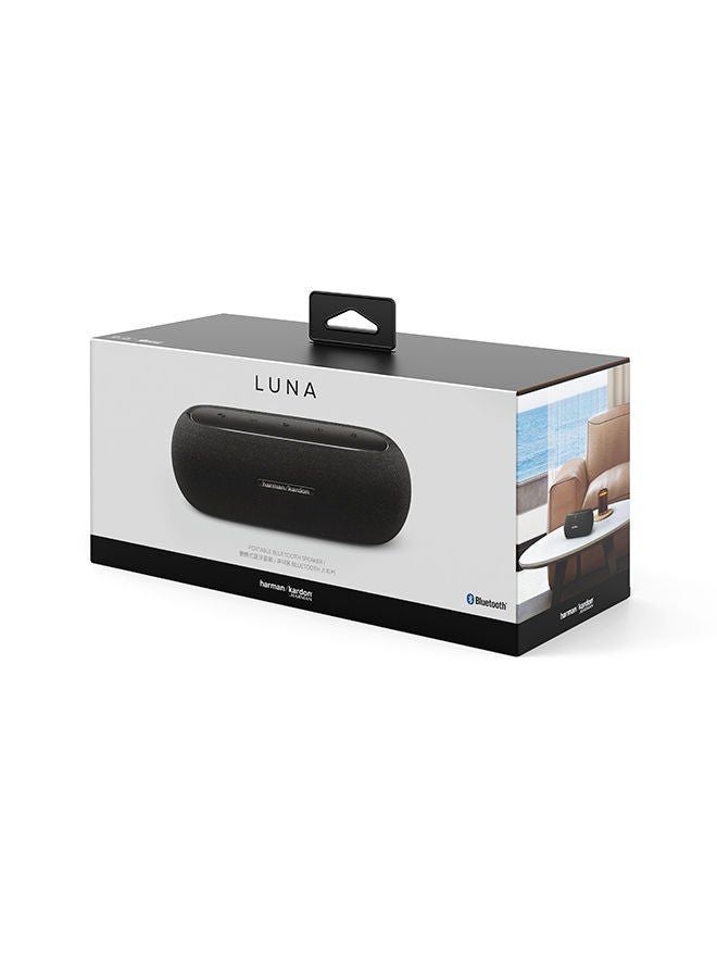 Luna Elegant Portable Bluetooth Speaker With 12 Hours Of Playtime Black - pnsku/N53435059A/45/_/1694074302/7b3a52fa-4d72-4504-b6c4-37d91c81aeaa