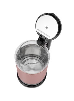 GEEPAS Double Layer Electric Glass Kettle With Boil Dry Protection and Automatic Cutoff 1.7 L 1500 W GK38063 Black , Rose Gold  - Image 4