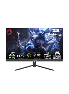 28-Inch 4K UHD, 144Hz, 0.5ms, HDMI 2.1 Gaming Monitor (Support PS5) GOP28UHDIPS black