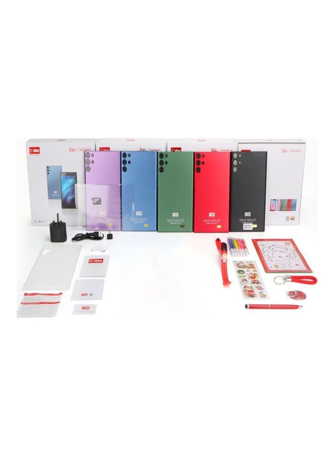 CM522 Smart 7 Inch Tablet 5G Android Tab With 4GB RAM 64GB Wi-Fi Red