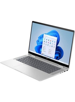 HP Envy 2 In 1 (Upgraded Version) Laptop With 15.6-Inch FHD Display, Core i7-1355U Processor/16GB RAM/1TB SSD/Intel Iris Xe Graphics/Windows 11 With Free Sports Action Camera English Silver  - Image 4
