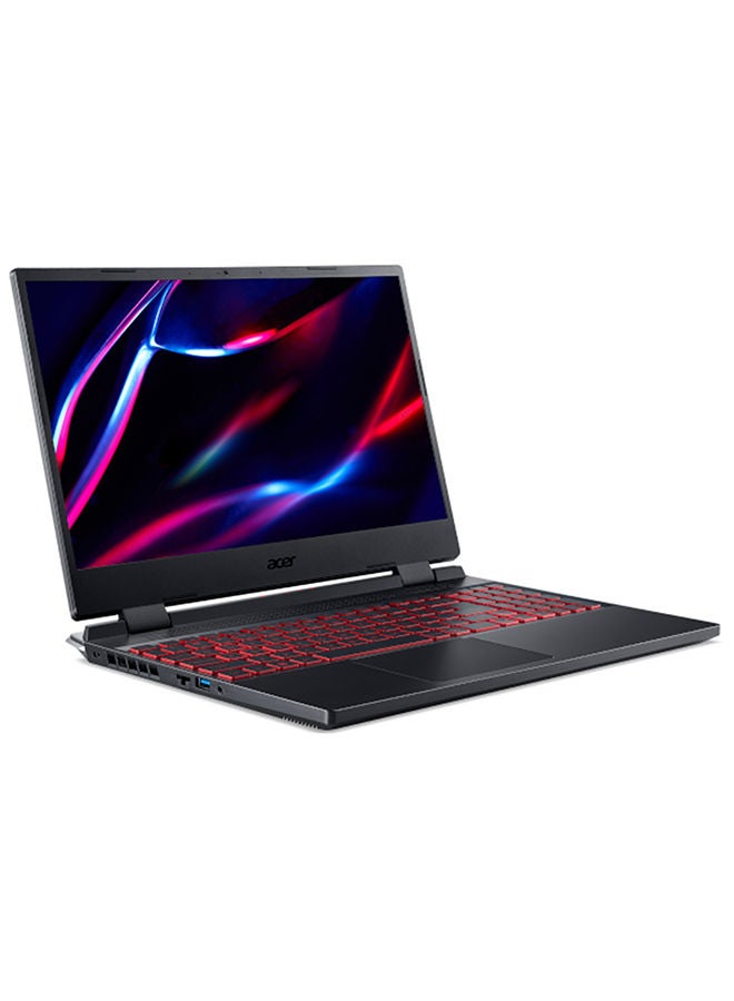 Acer - Nitro 5 AN515 Gaming Laptop With 15.6-Inch FHD Display, Core i5-12450H Processor/16GB DDR5 RAM/512GB SSD/ 6GB NVidia GeForce RTX 4050 Graphics Card/Windows 11 Home English/Arabic Obsidian Black - Image 1