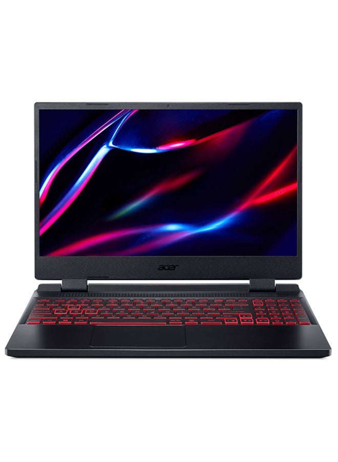 Acer - Nitro 5 AN515 Gaming Laptop With 15.6-Inch FHD Display, Core i5-12450H Processor/16GB DDR5 RAM/512GB SSD/ 6GB NVidia GeForce RTX 4050 Graphics Card/Windows 11 Home English/Arabic Obsidian Black - Image 1