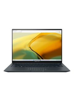 ZenBook Q410VA-EVO Laptop With 14.5-Inch Touch Display, Core i5-13500H Processor/8GB RAM/512GB SSD/Intel Iris Xe Graphics/Windows 11 English Inkwell Grey