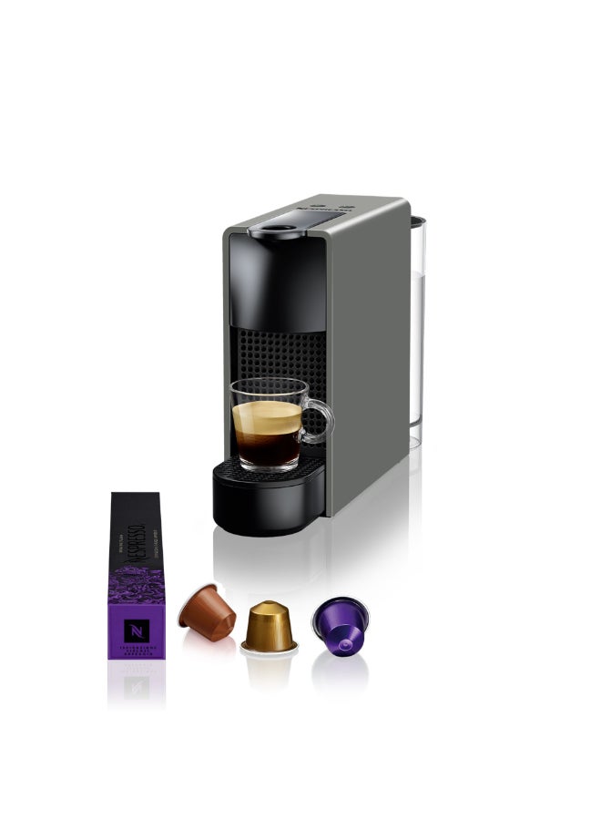 Nespresso Essenza Mini C30 Espresso Capsule Coffee Machine, 19 Bar Pressure, 0.6 L 1310 W XN110B / C30-EU-GR-NE2 Grey - Image 1