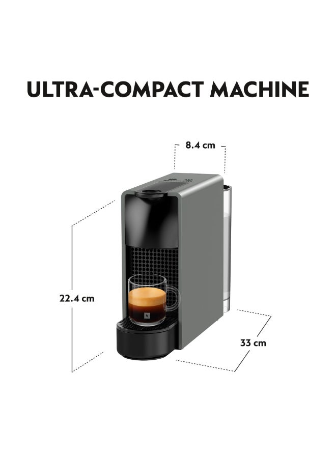 Nespresso Essenza Mini C30 Espresso Capsule Coffee Machine, 19 Bar Pressure, 0.6 L 1310 W XN110B / C30-EU-GR-NE2 Grey - Image 4